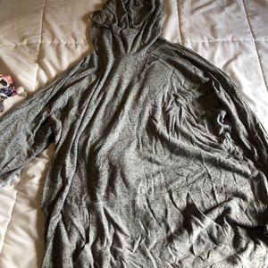TORRID Grey Hacci Hoodie